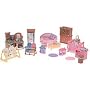 Loving Family Dollhouse Additions Gift Set: Kitchen, Family Room and Nursery