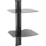 OmniMount Tria 2 Shelf Wall System, Black