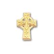 Gold-plated Celtic Cross Tie Tack