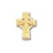 Gold-plated Celtic Cross Tie Tack