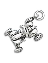Sterling Silver 4 Wheeler Charm
