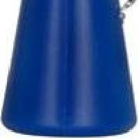 Color Plastic Megaphone, Royal Blue, 19"