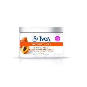  St. Ives Apricot Scrub Naturally Clear Blemish and Blackhead Control 10 oz. (Pack of 6) 
