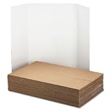 PAC3763 Single Walled Presentation Board,48x36,24/ST,White