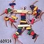 Prevue Pet Products Bodacious Bites Scrumptious Wood Bird Toy