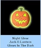 Glow in the Dark Pumpkin Shoe Charm