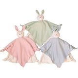 Under The Nile Organic Cotton Flannel Blanket Bunny - Sage Green