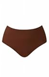 Brown High Waisted Pant - Plus Size Swimwear Plus Size Swimsuit