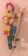 Fireman on Ladder with Cat Ornament