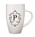 Regal Monogram Tapered Coffee Mug - P