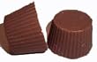 8oz Dark Chocolate Peanut Butter Cups Certified Kosher-dairy