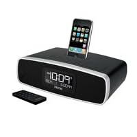 New Ihome Ip90 Dual Alarm Clock Radio For Iphone Ipod Black Bass Treble 3d Balance Controls