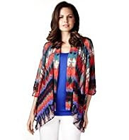 Per Una Abstract Print Wrap Top with Camisole