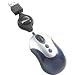 Targus 5-Button Ultra-Portable Notebook Mouse - Mouse - optical - 5 button(s) - wired - USB - blue, silver