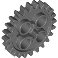 Lego Parts: Technic, Gear 24 Tooth (New Style - Single Axle Hole)