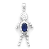 September Boy Crystal Kid (Dark Blue)