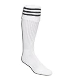 3 Stripe Padded Socks (White/Black)