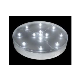 E-Luminator Light Base 8-Inch Battery Operated 13 White LED Lights