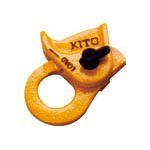 キトー　クリップ　ワイヤー８から１０ｍｍ用　3751104 KC100