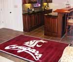 Washington State Cougars 46X72 Rug 4X6 Mat
