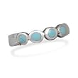 Toe Ring with Simulated Turquoise