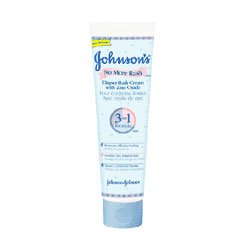 Johnsons Baby Diaper Rash Cream with Zinc Oxide   3 Oz  3 Packs