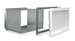Dayton 2YV15 Rear Outlet Duct Kit, For Use With 2YV14