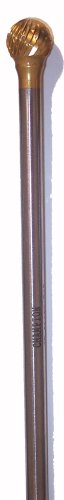 Champion SD3L6 Titanium Nitrite Coated Burs Solid Carbide 6 Length 3/8 Cutter Diameter 5/16 Length of Cut
