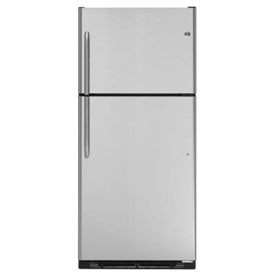 GE GTS18SCXSS 17.9 cu. Ft. Top-Freezer Refrigerator - Stainless Steel