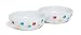 Ceramic Pawprint Cat Diner 8.5