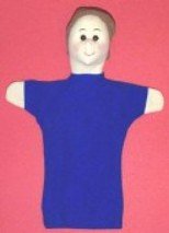 Childrens Toyshop  Toys : Puppet Partners PETBOY Petite Performer Boy Puppet