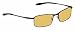 Driving Glasses with Drivewear Polarized Transition Glasses - This Stylish Trendy Frame with Stainless Steel Temples, Comfortable Adjustable Nose Pads and Spring Hinges. Size - 53-16-135