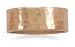 8mm Solid Copper Hammered Ring