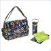 Dandelions Grape Laminated Diaper Bag (Purple) (11H x 6W x 14D)