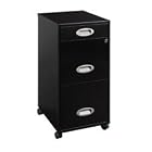 CommClad 17427 3-Drawer Organizer Mobile File Cabinet