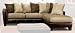 Modern Mocha 2 Pc. Sectional