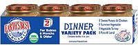 Earth's Best Baby Foods Dinner Variety Pack, 4-Ounce (Pack of 12) by Earth's Best BaFoods