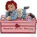 Raggedy Ann and Andy Music Box By Russ Berrie