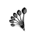 Nigella Lawson Living Kitchen Melamine Measuring Spoons Black