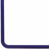 Produkt-Bild: T&uuml;rschild,HxBxT 155x155x12mm,Scheibe Polycarbonat,ABS-Kunststoffrahmen,blau