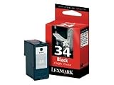 Lexmark No34 High Yield Ink Cartridge Black 18C0034E