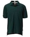 Stretch Pique Polo, Color: Zucchini/White, Size: Medium