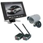 2.4G 6CH 5W Receiver Transmitter & 7 TFT LCD TV USB Monitor & 1/4 SHARP CCD 420 TVL 48 IR LED 6mm Camera SYD-3.5W+778A+SYL-3048
