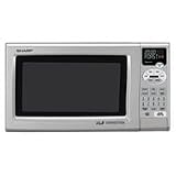 SHARP : R-820JS 0.9 Cu. Ft. Countertop Microwave Oven - Silver Convection/Grill - Stainless Steel