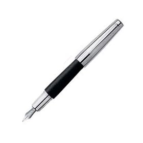 Faber Castell E-motion Fountain Pen, Black Pearwood