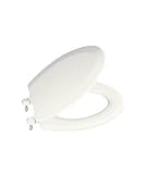 KOHLER K-4716-T-96 Triko Round Molded Toilet Seat, Biscuit