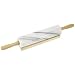 Kitchen & Housewares : Polished White Rolling Pin & Stand