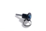 Jergens KLB-03-16 Stainless Steel Kwik Lok Pins Button Handle 3/16OD 1 Grip Len