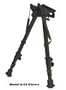 Harris Engineering 1A2-BR Hinged Base 6 - 9-Inch BiPod