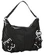 Michael Kors Milo Medium Convertible Shoulder Handbag, Black